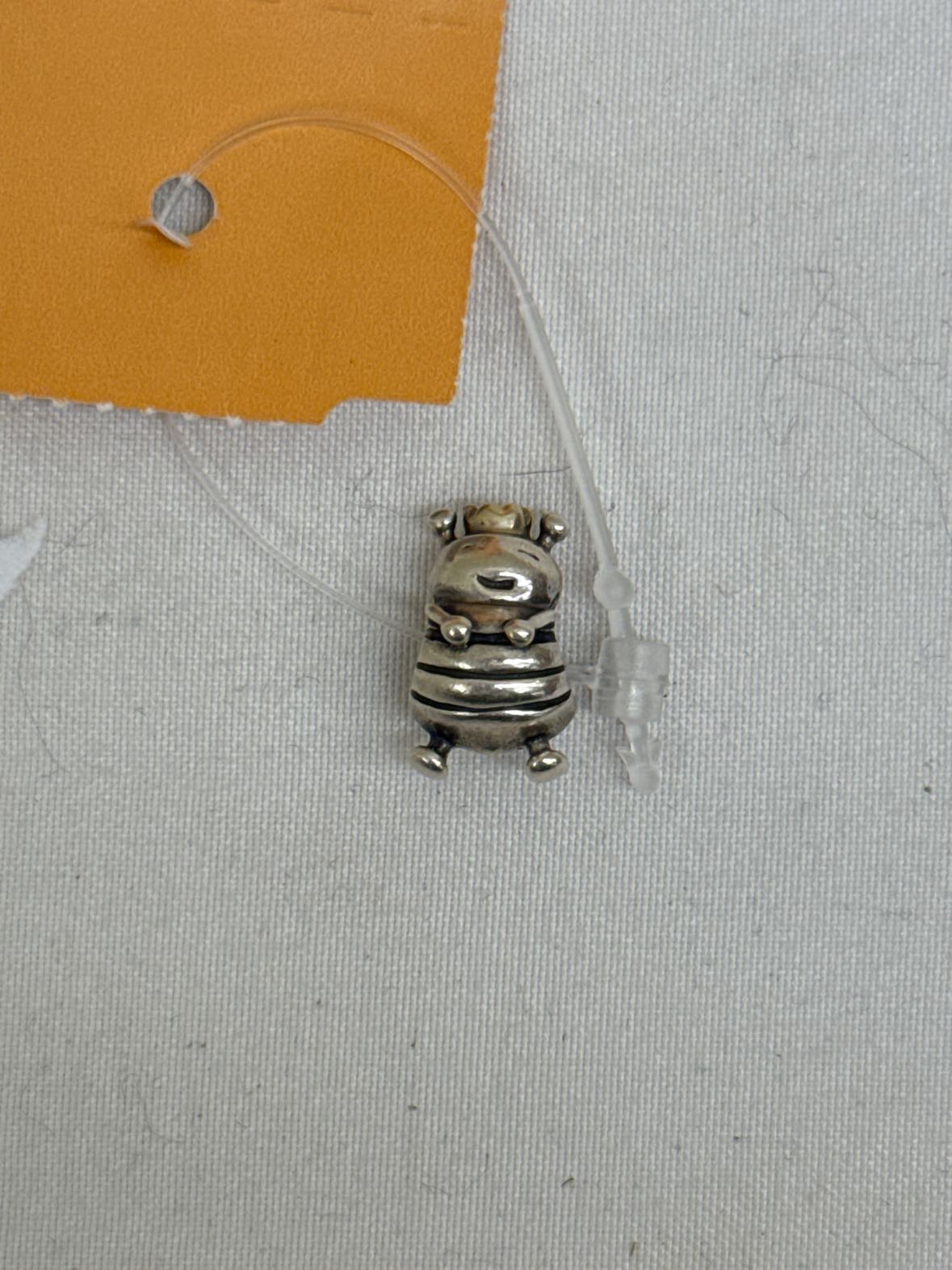 Pandora .925 ALE Sterling Silver Queen Bee 14K Gold Crown Charm