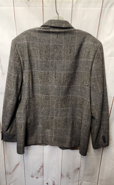 Lauren by Ralph Lauren Men's Size 44 Gray Wool Sport Coat