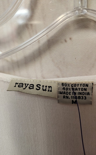 Raya Sun Women's Size M White Cover-Up