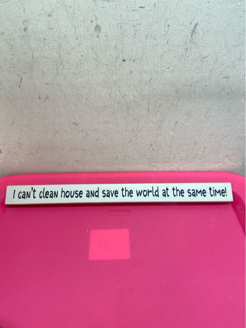 Save the World Sign