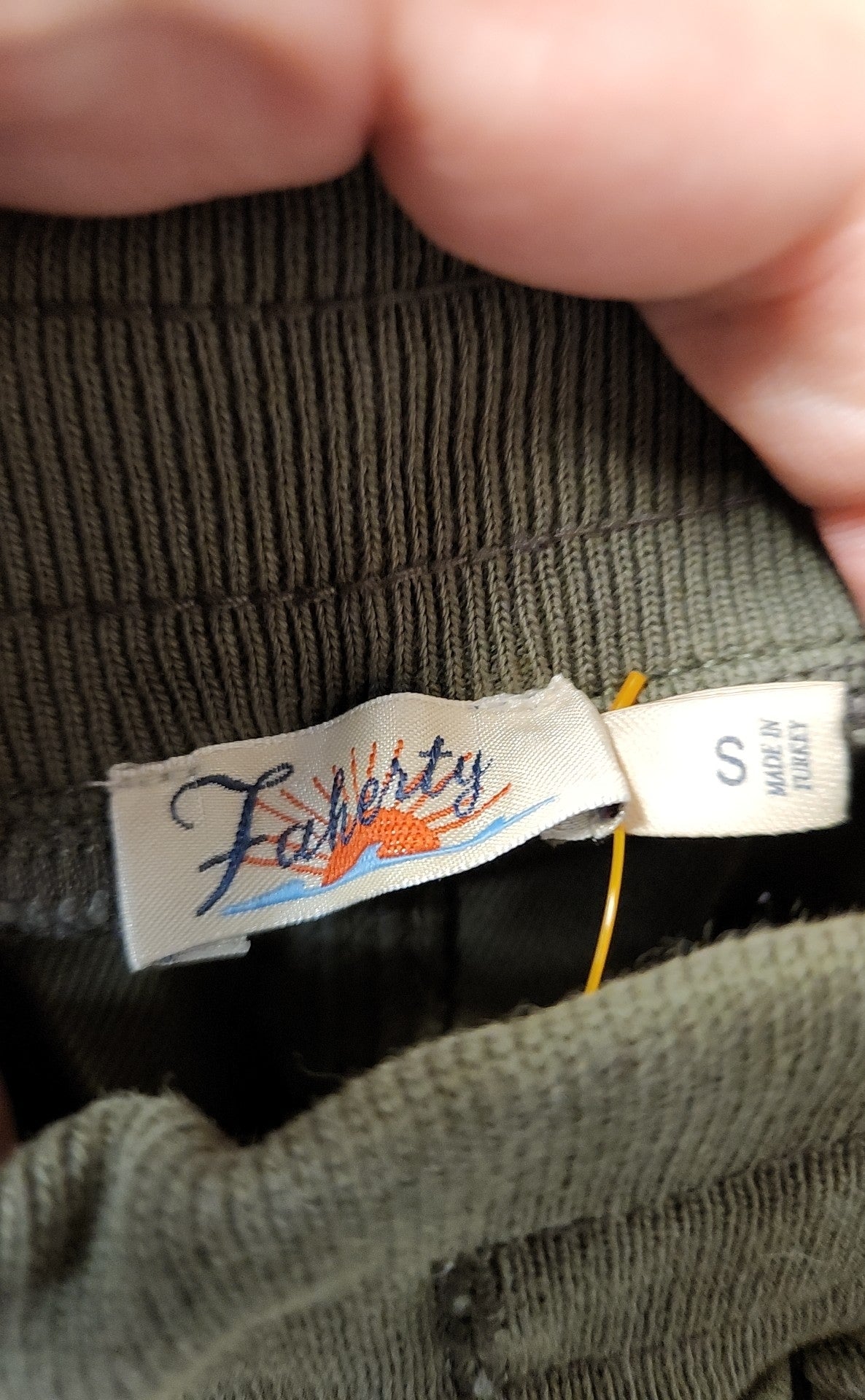 Faherty Women's Size S Green Pants