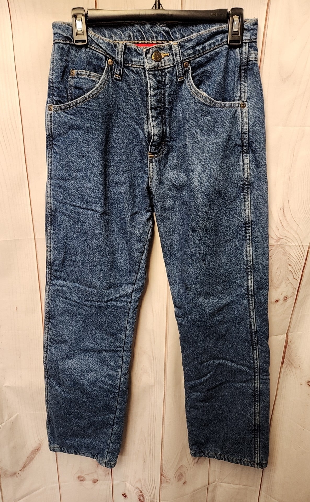 Wrangler Men's Size 30x30 Blue Thermal Lined Jeans