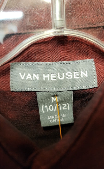Van Heusen Boy's Size 10/12 Red Shirt