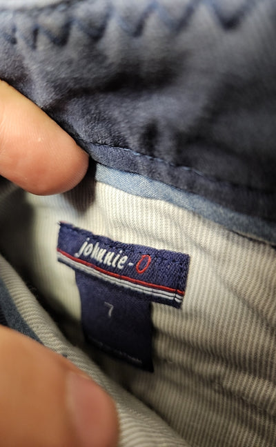 johnnie-O Boy's Size 7 Navy Pants