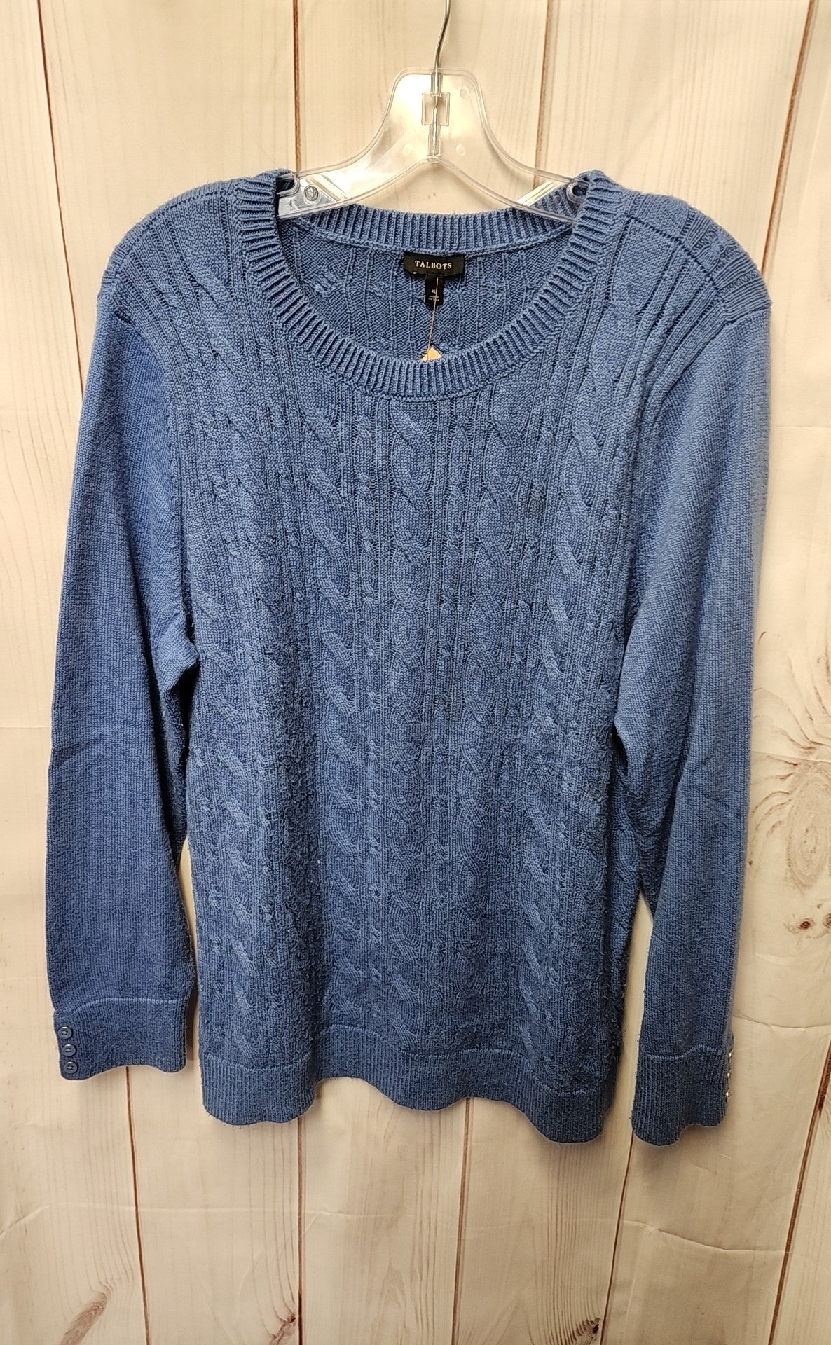 Talbots Women's Size XL Blue Sweater