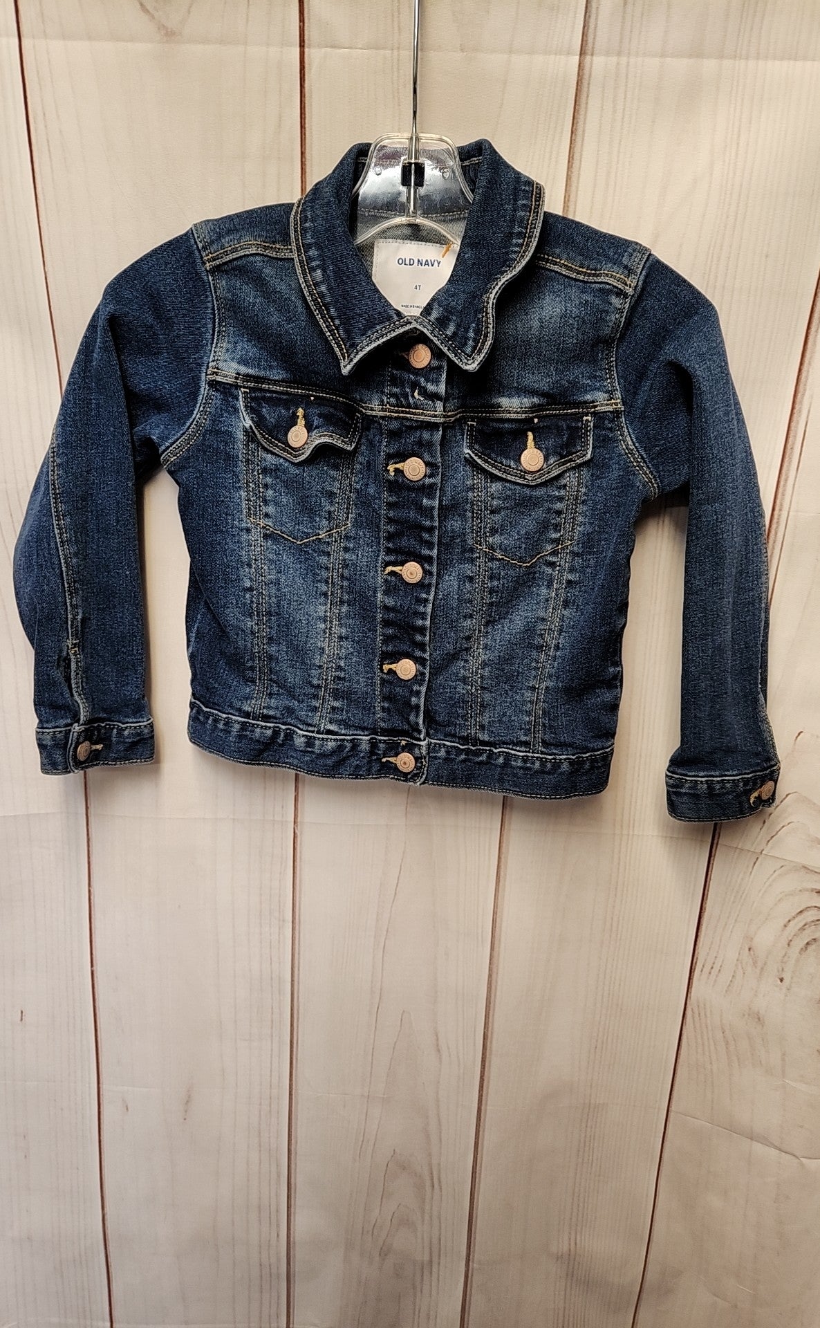 Old Navy Girl's Size 4 Blue Jacket