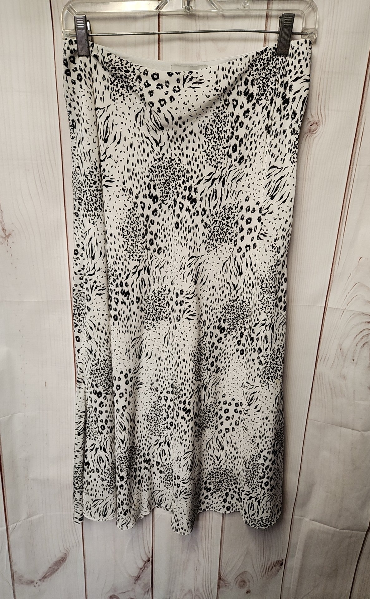 Joie Women's Size 4 White Animal Print Skirt