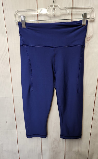 Athleta Women's Size S Blue Active Capris