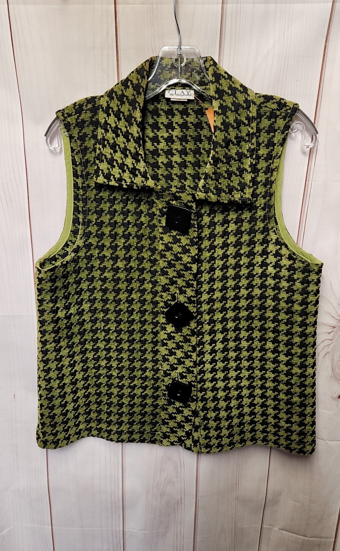 Clay Women's Size M Green Vest
