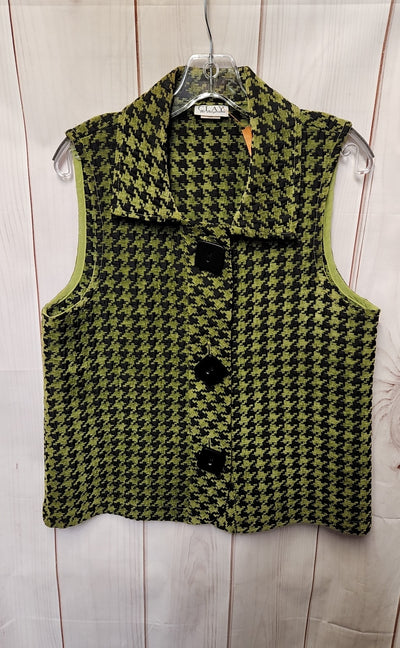 Clay Women's Size M Green Vest