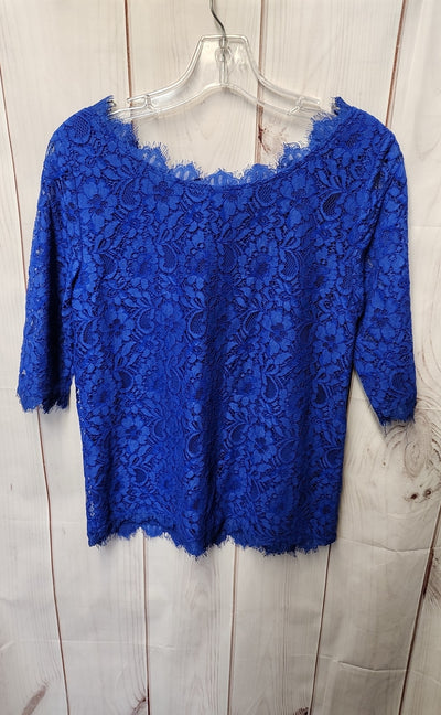 41 Hawthorn Women's Size S Blue Short Sleeve Top