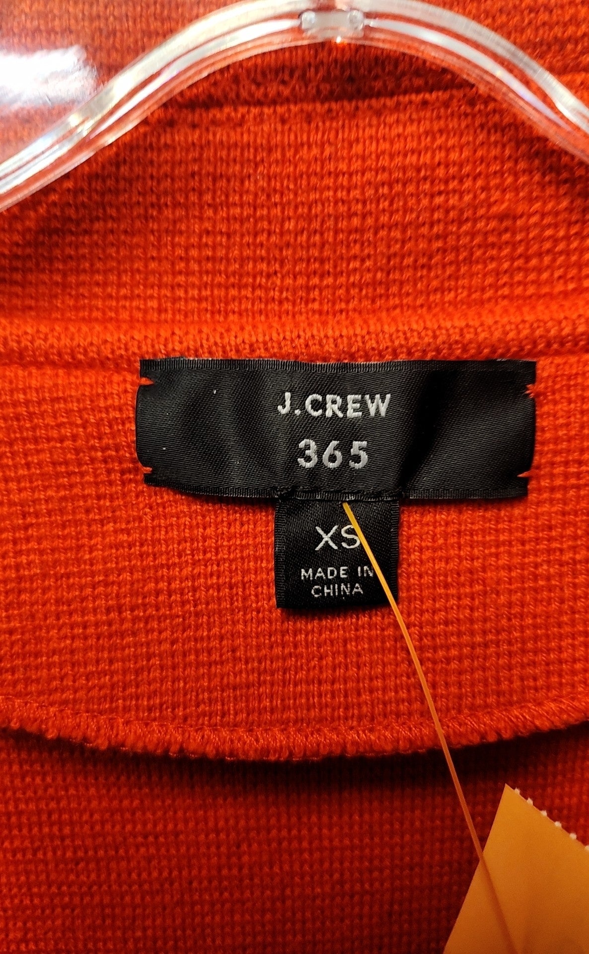 J Crew Women's Size XS Red Cardigan