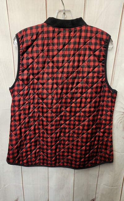 Old Navy Women's Size L Red & Black Vest