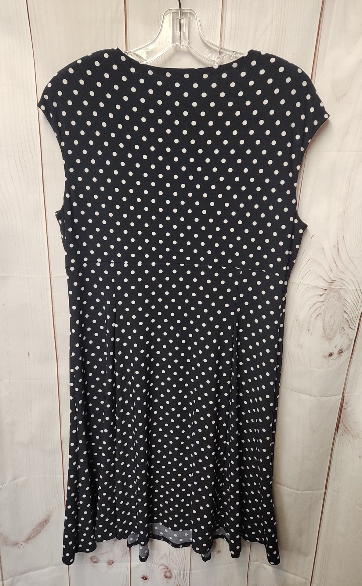 Chaps Women's Size XL Petite Black Dress