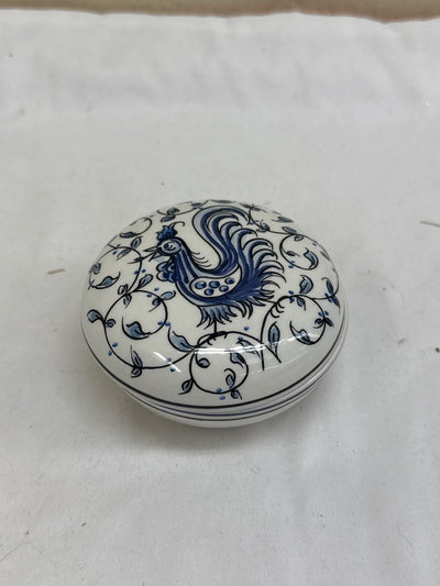 Hand Painted Portugal Trinket Box