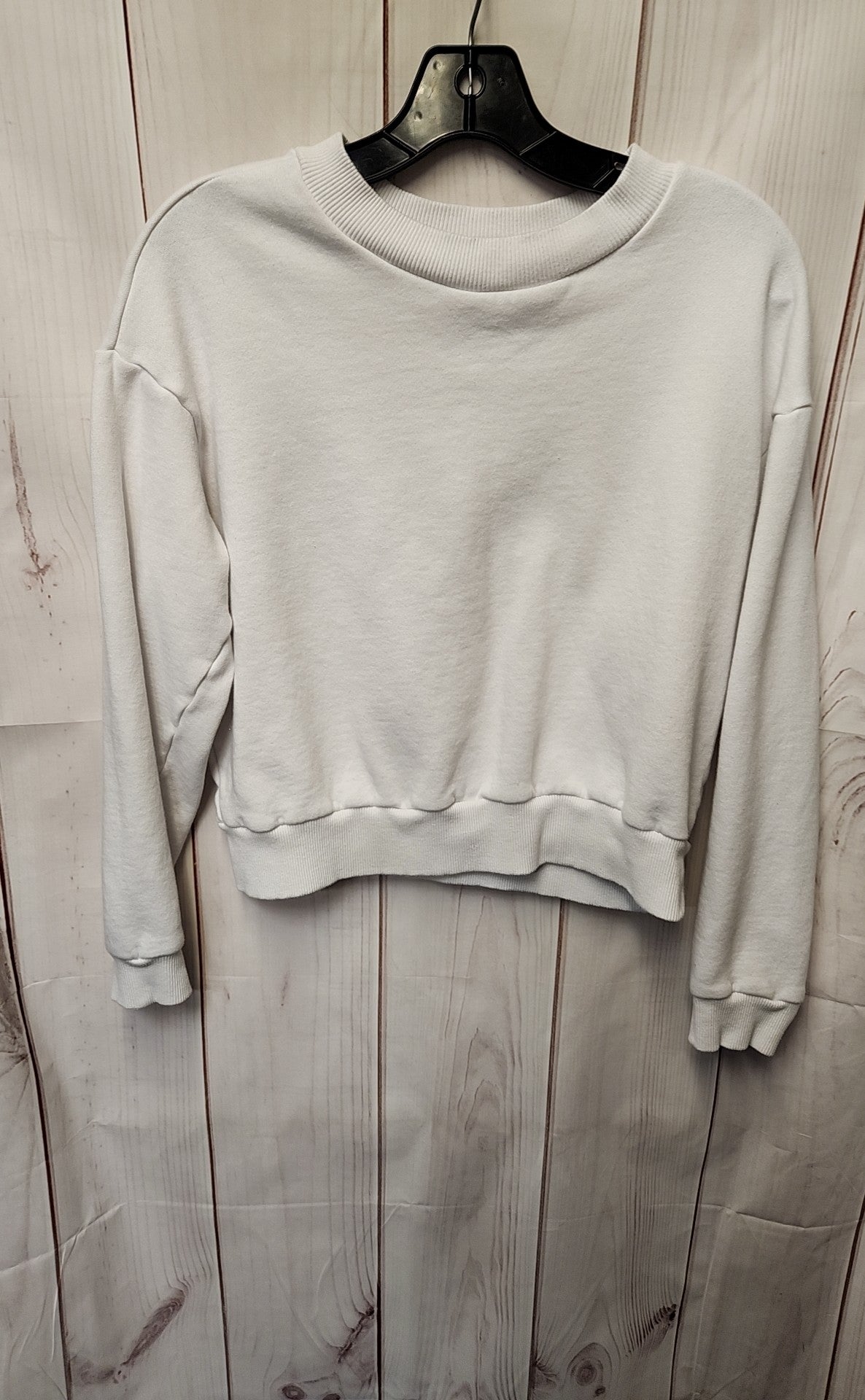 90 Degree Women's Size M White Sweatshirt