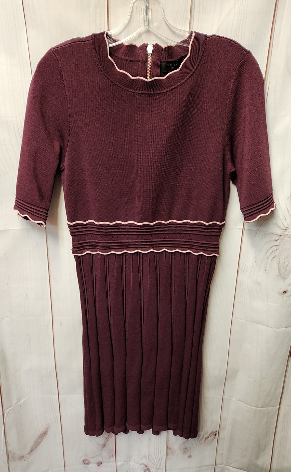 Ted Baker Women's Size 4 = US 10 Purple Dress