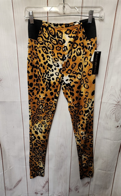 NWT Nicki Minaj Women's Size S Brown Animal Print Leggings Barbz Fit