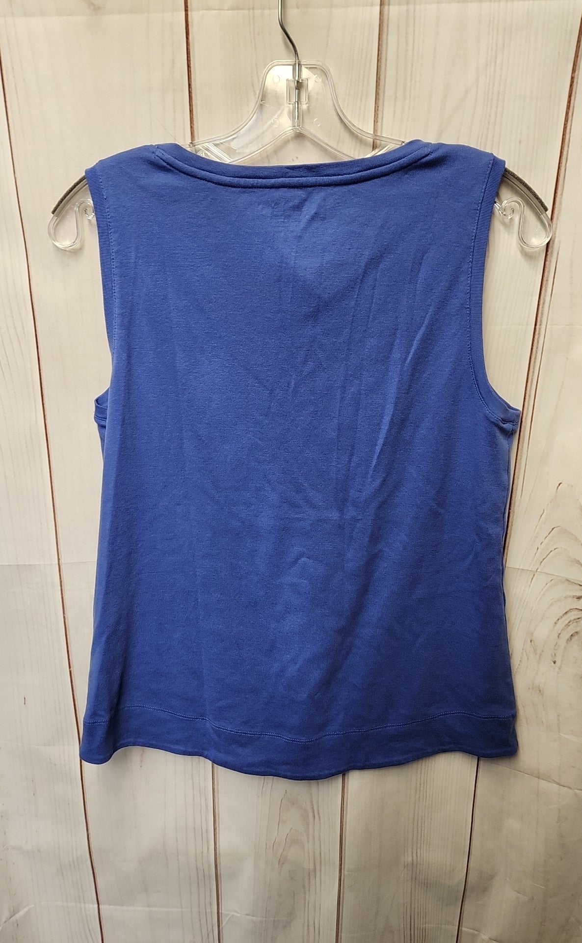 Chico's Women's Size 1 = US M Blue Sleeveless Top