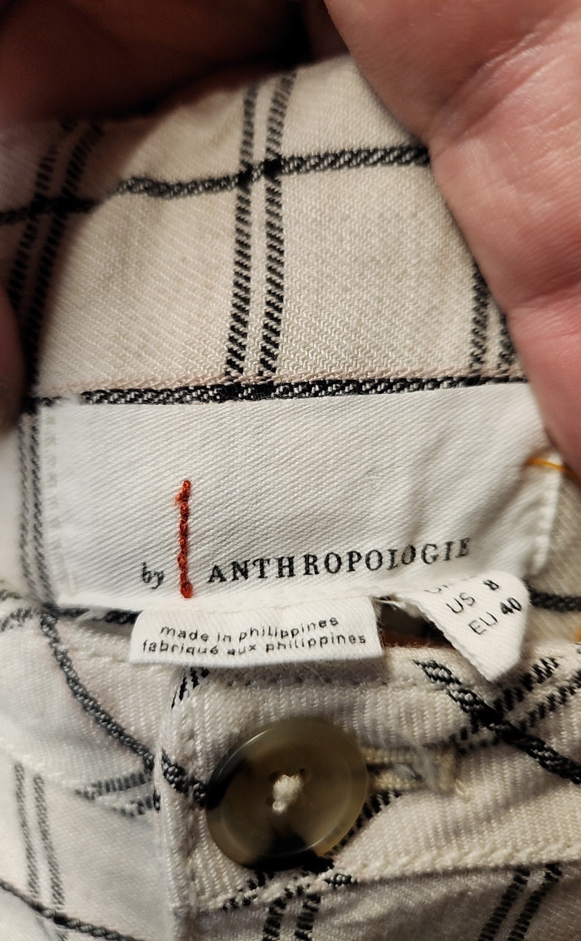 Anthropologie Women's Size 8 White Pants