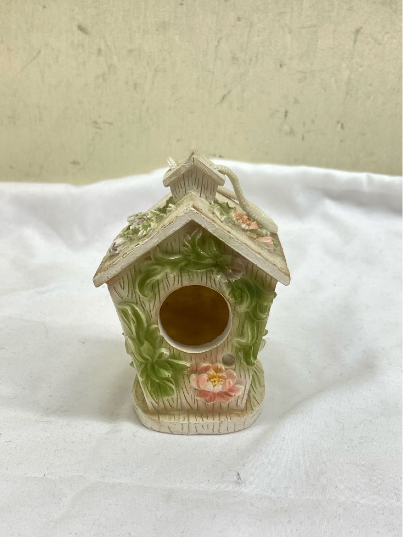 Ceramic Bird House Misc. Home Item