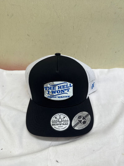 Hooey Size Adjustable Black Hat