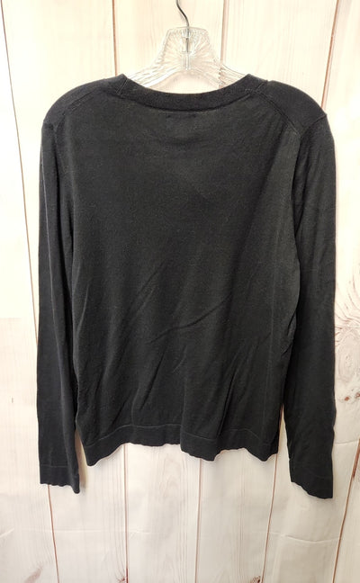 J Crew Women's Size L Black Sweater