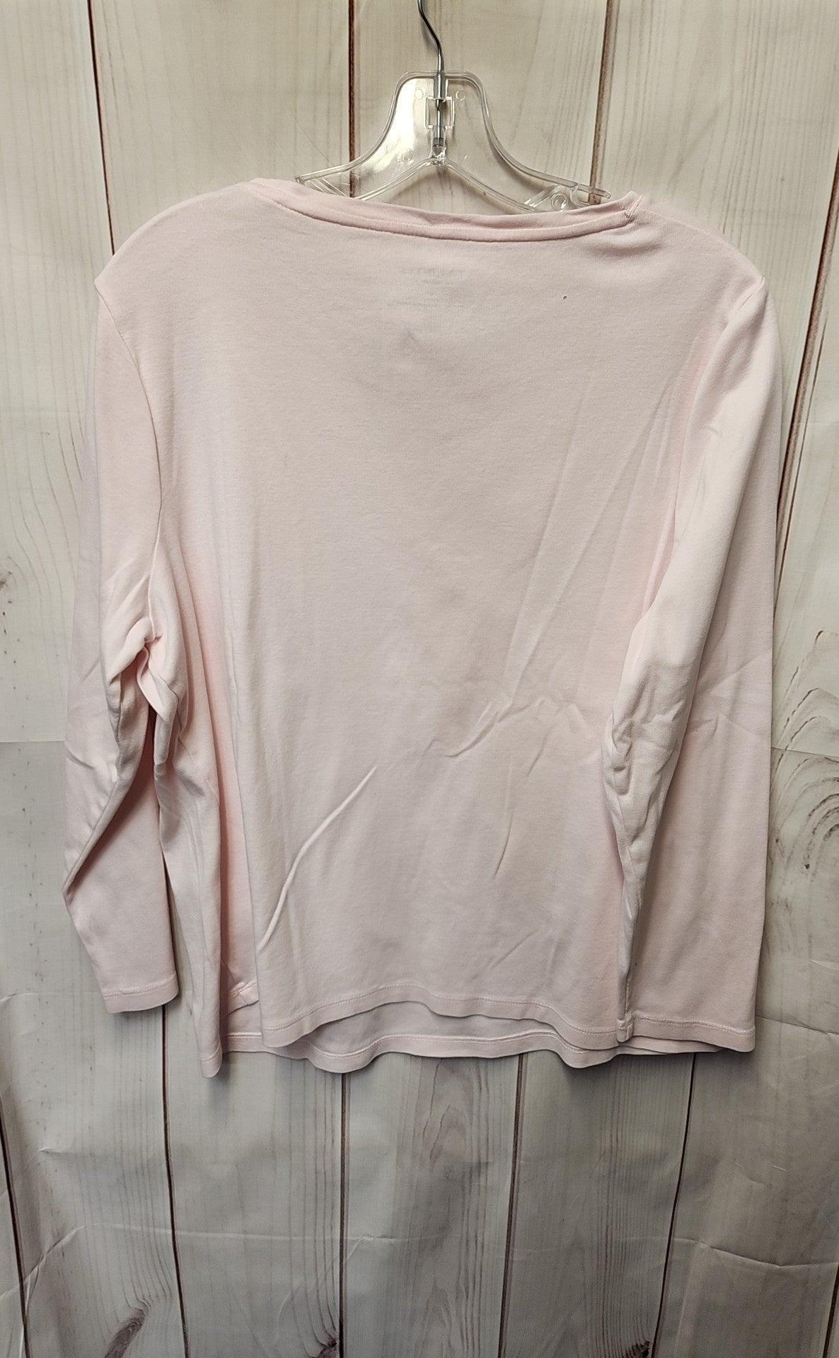 Talbots Women's Size 2X Pale Pink 3/4 Sleeve Top