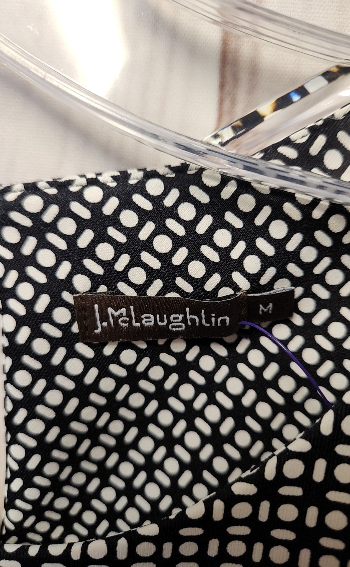 J McLaughlin Women's Size M Black Dress