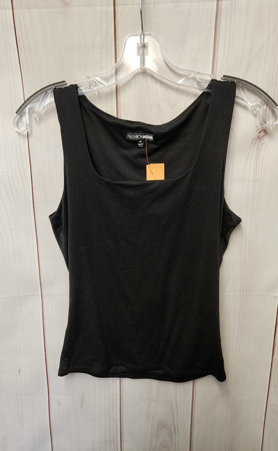 Fashion Nova Women's Size M Black Sleeveless Top