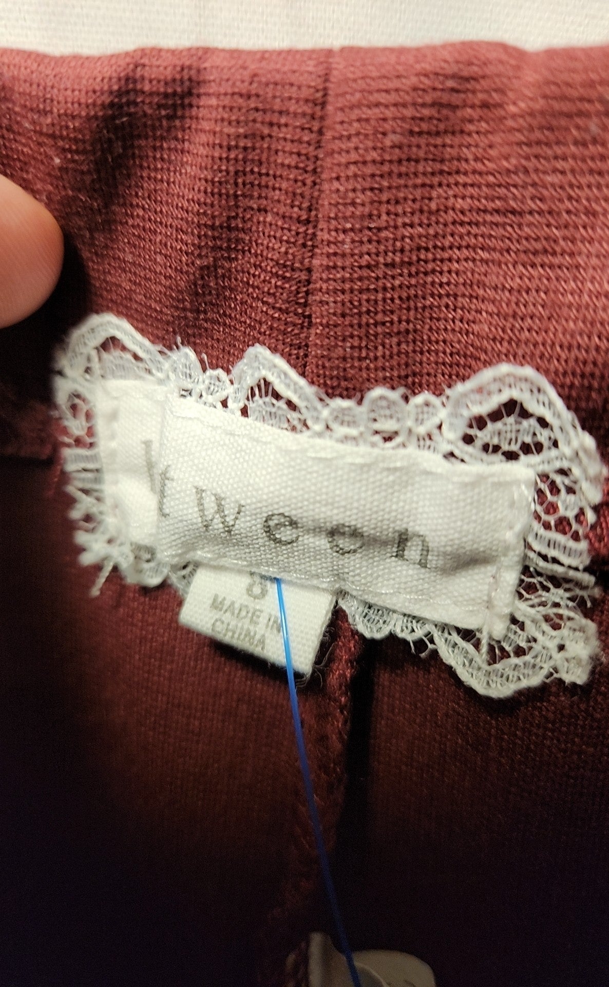 Btween Girl's Size 8 Red Leggings