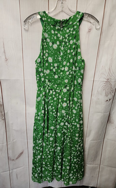 Tommy Hilfiger Women's Size 6 Green Floral Dress