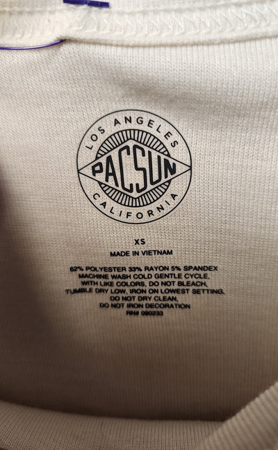 NWT Pacsun Women's Size XS White Long Sleeve Top