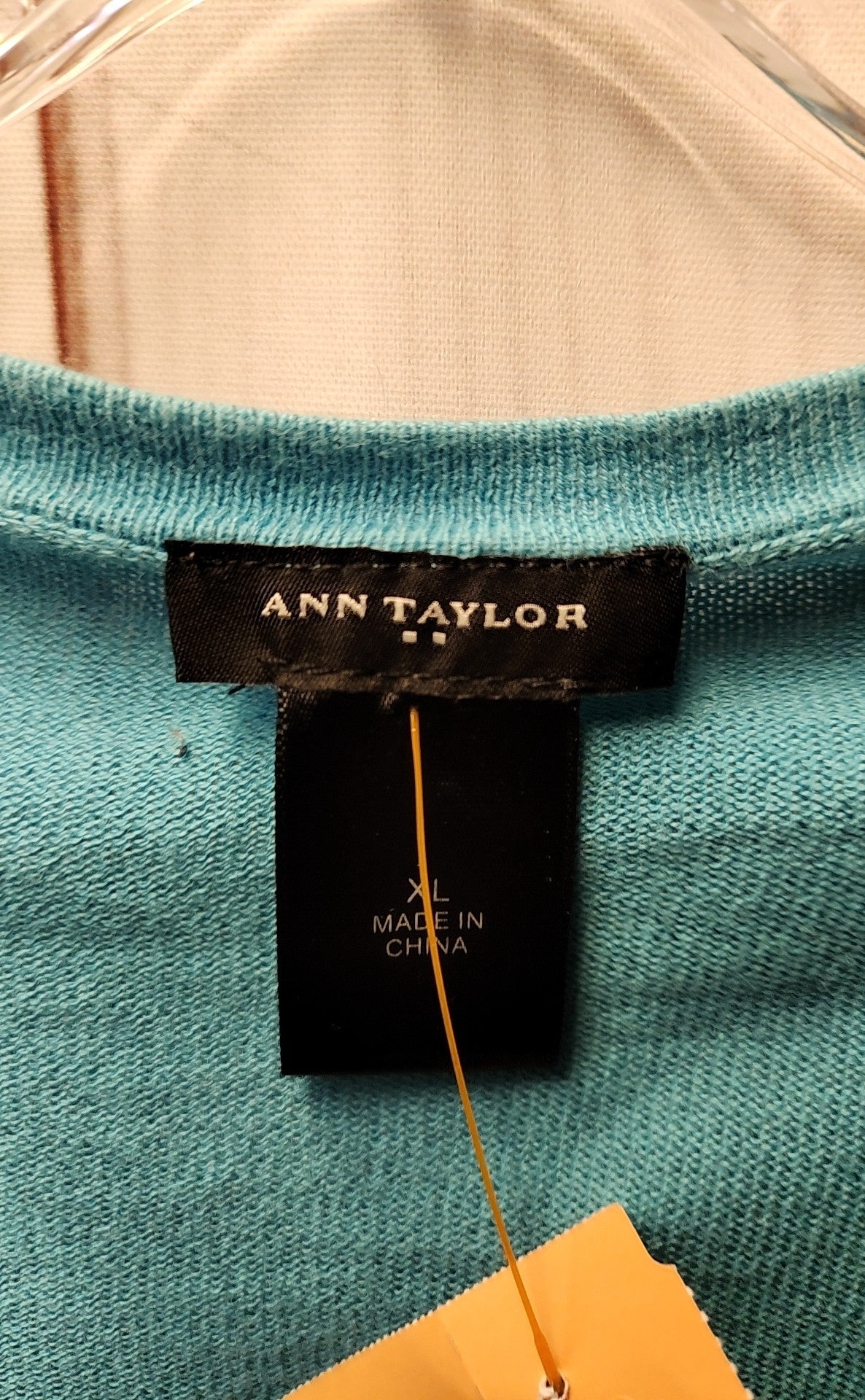 Ann Taylor Women's Size XL Teal Cardigan
