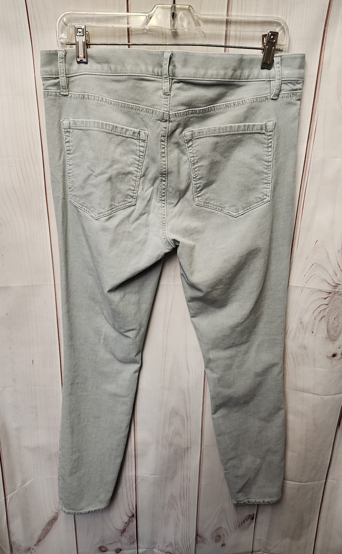 Loft Women's Size 29 (7-8) Gray Corduroy Pants Modern Skinny