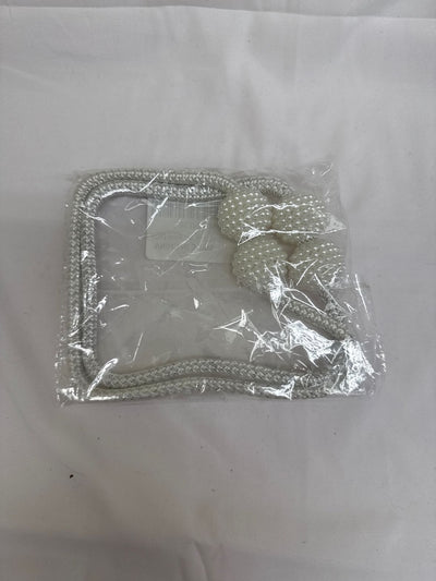 White Curtain Ties NIB