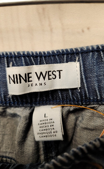 Nine West Women's Size L Blue Jeans