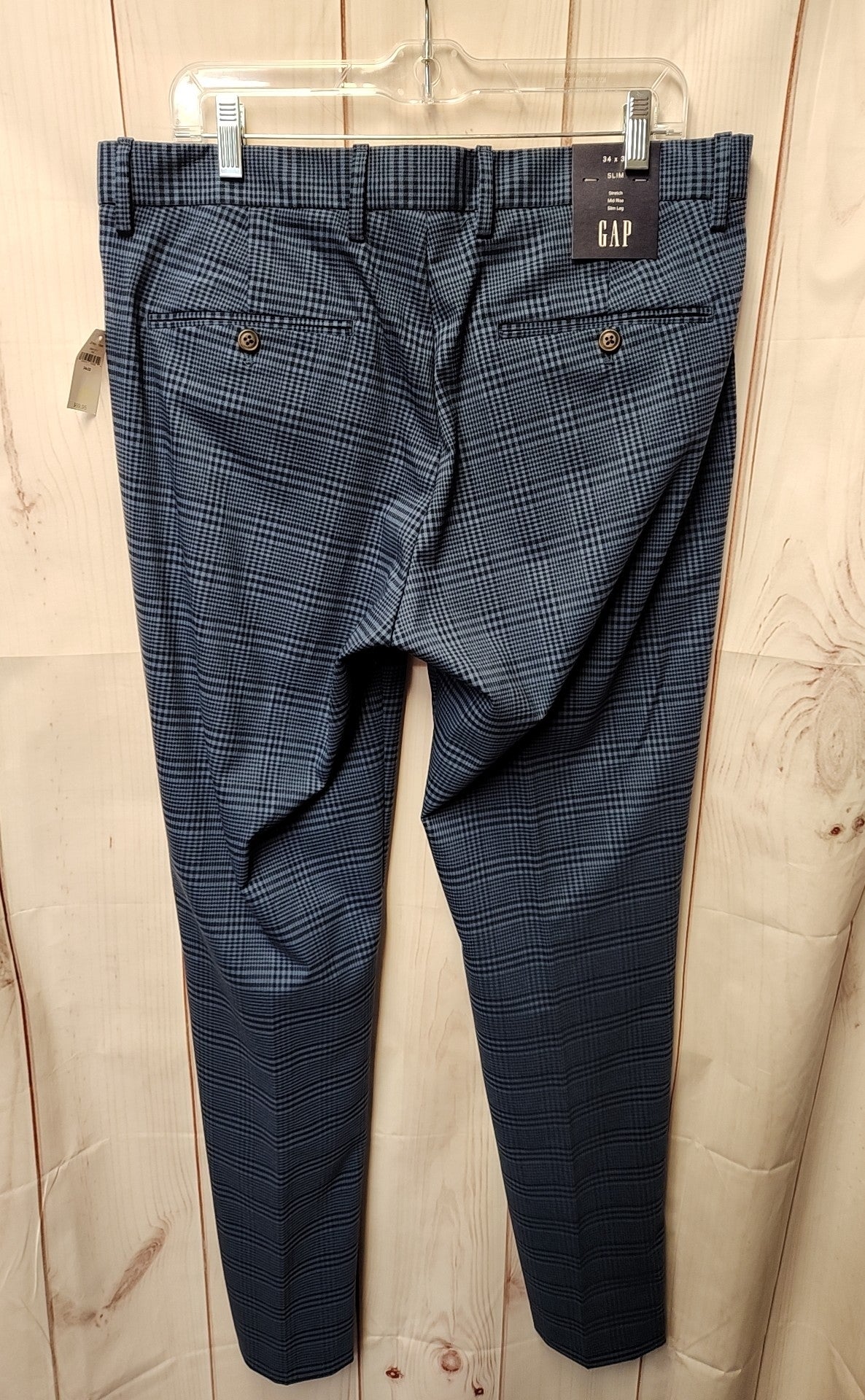 NWT Gap Men's Size 34x32 Blue Pants