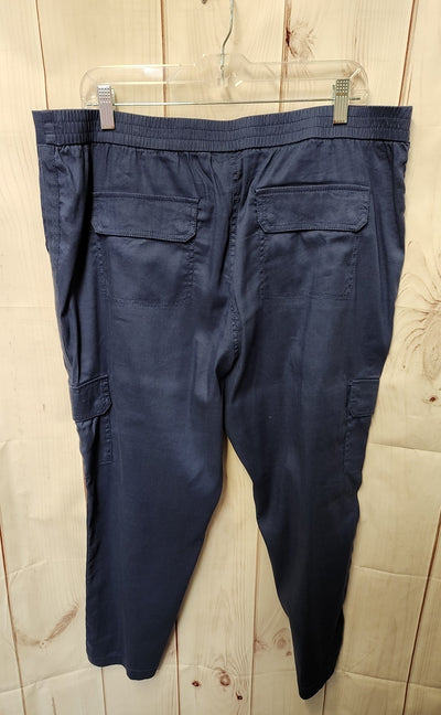 Chico's Women's Size 3 = US 16 Blue Pants