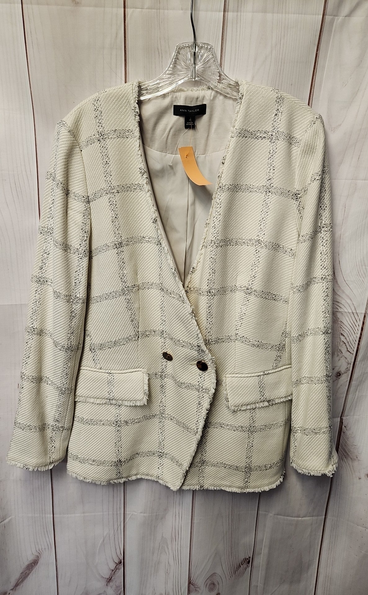 Ann Taylor Women's Size 12 White Jacket