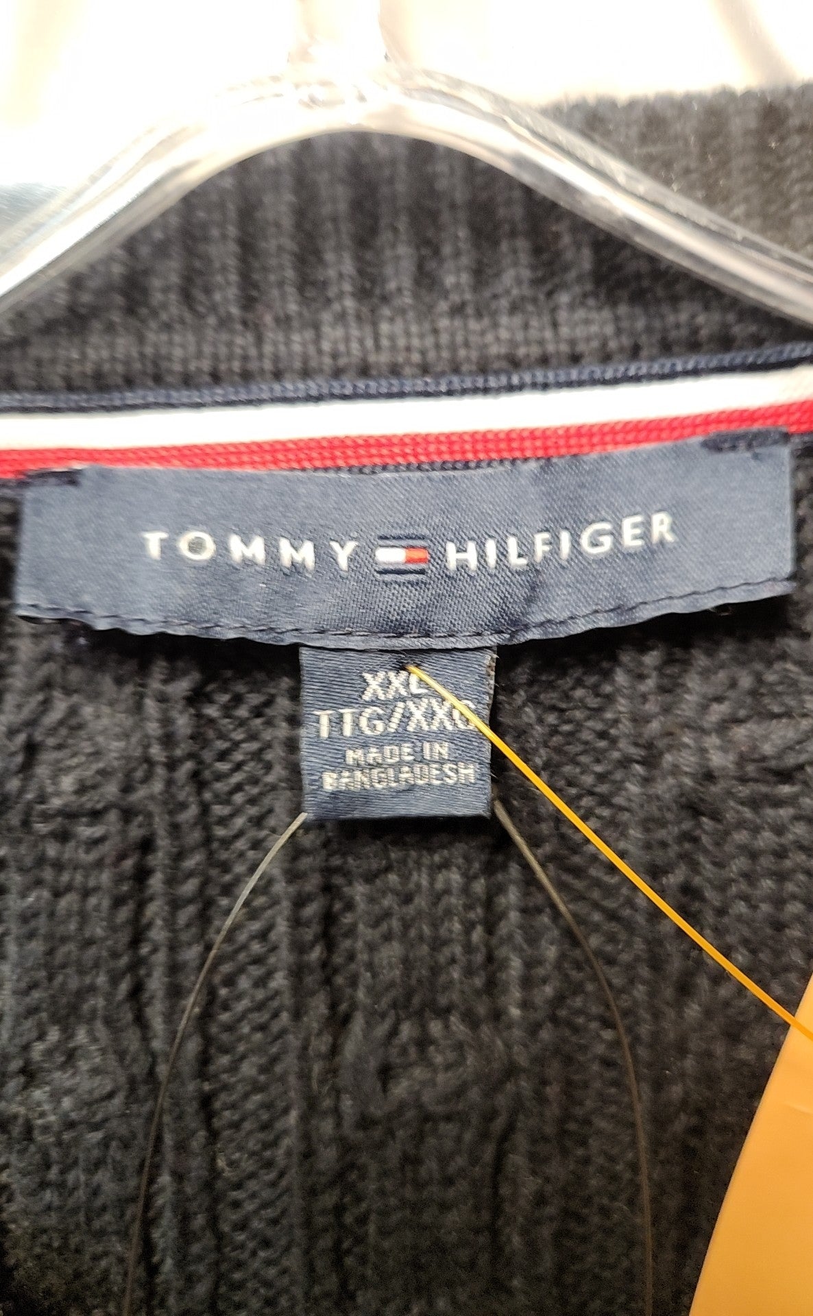 NWT Tommy Hilfiger Women's Size XXL Black Sweater