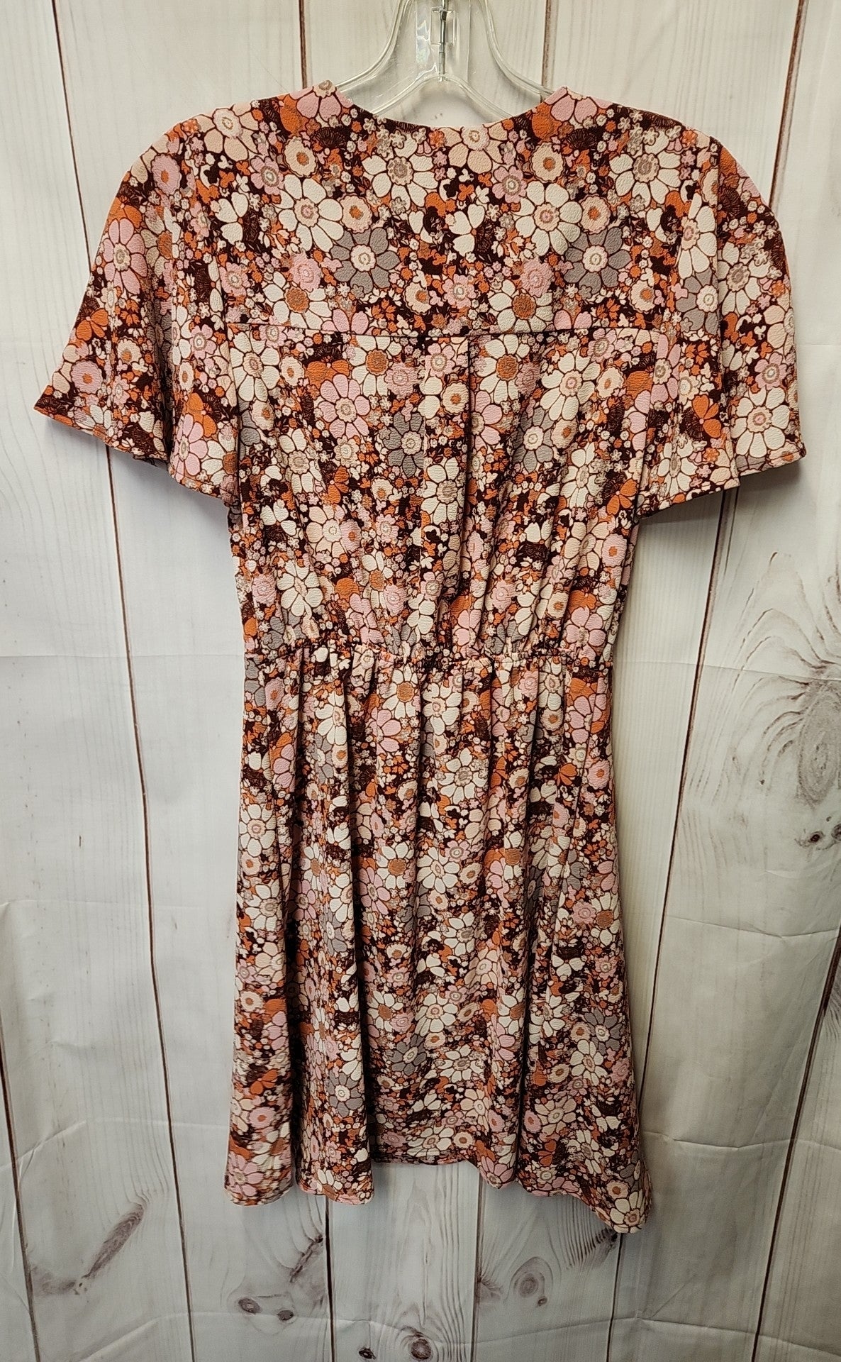 Monteau Women's Size XS Pink Floral Dress