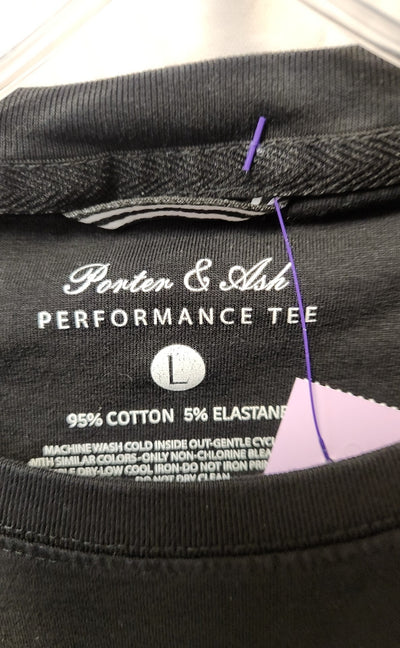Porter & Ash Men's Size L Black Shirt