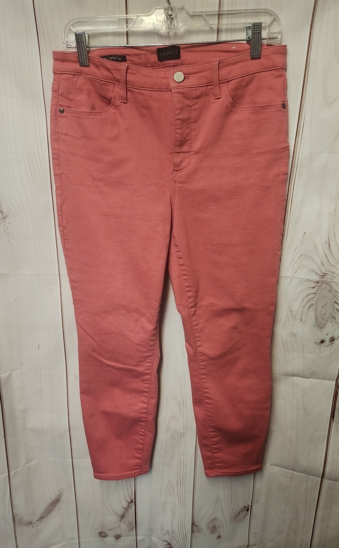 Talbots Women's Size 8 Pink Pants Jegging Crop