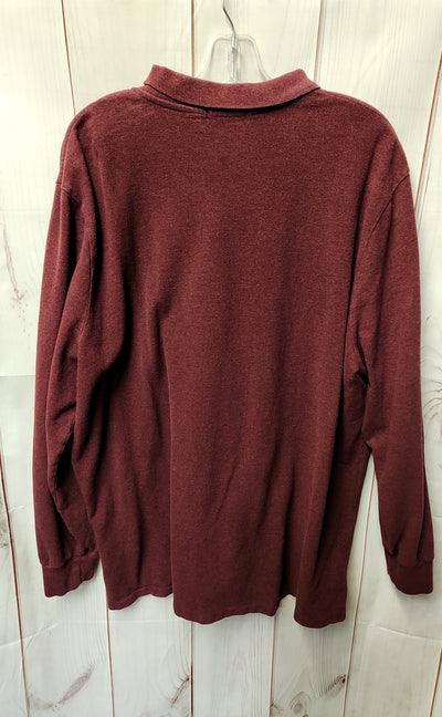 Polo by Ralph Lauren Men's Size XXL Maroon Sweatshirt