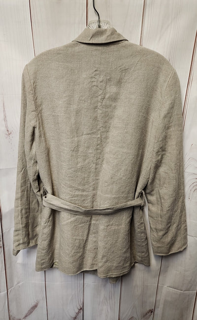 VTG Jennifer Moore Women's Size 10 Beige Linen Jacket