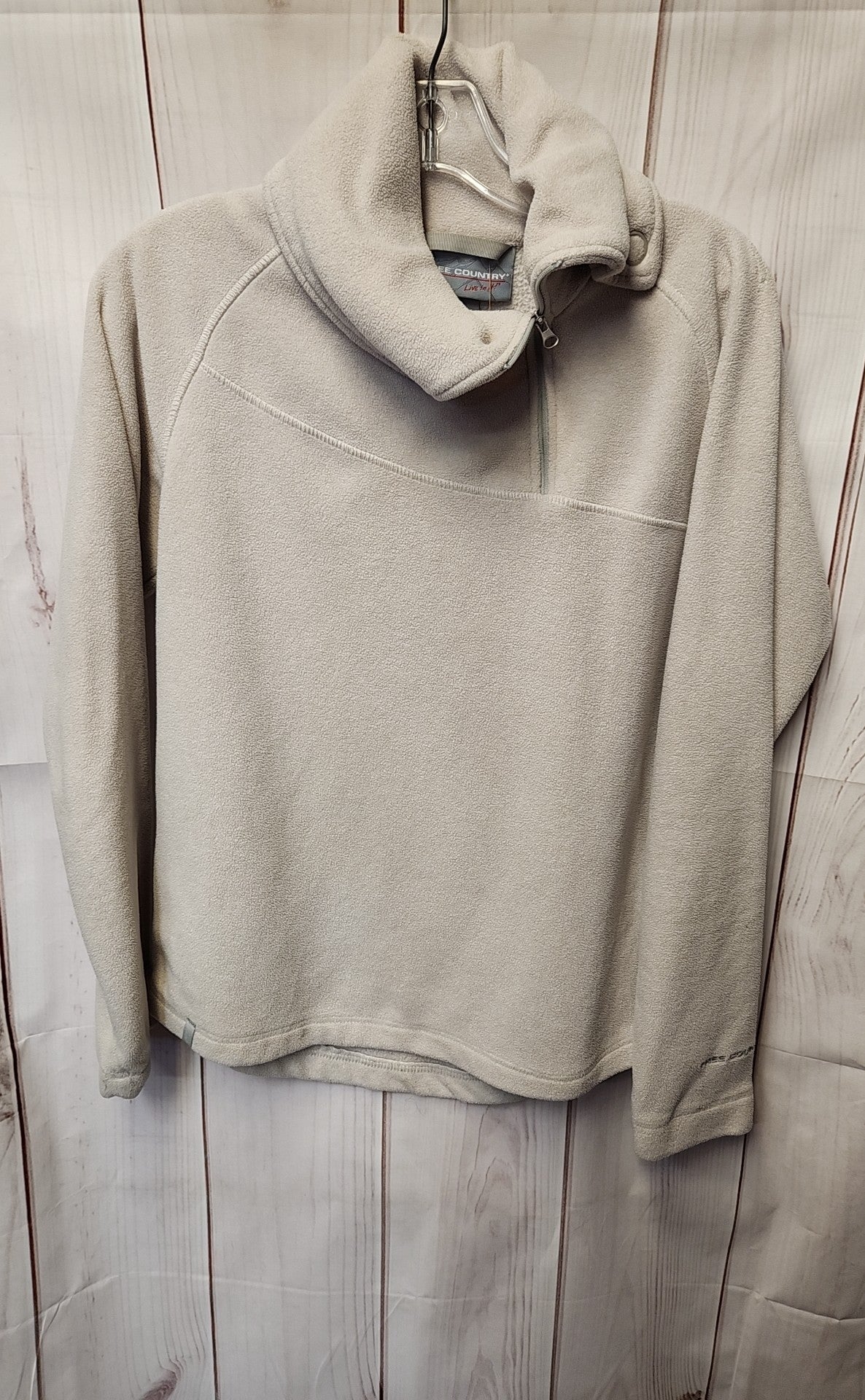 Free Country Women's Size S Beige Sweatshirt