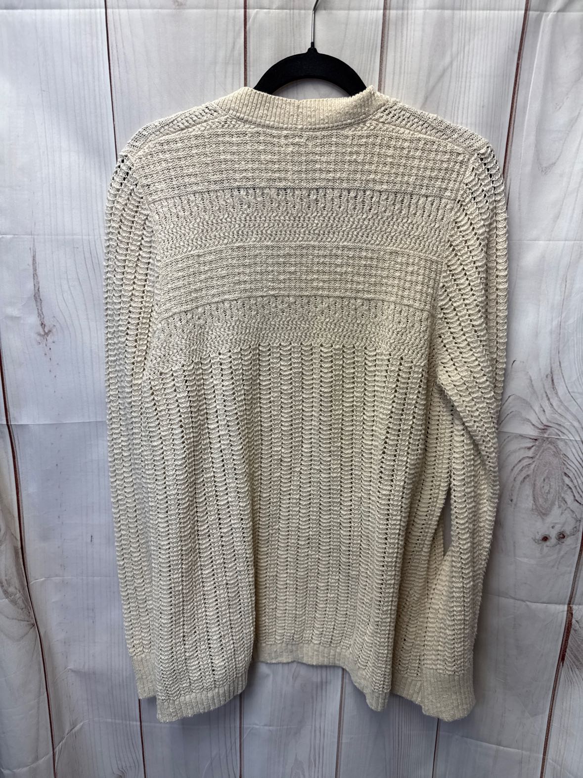 LL Bean Women's Size L White Cardigan