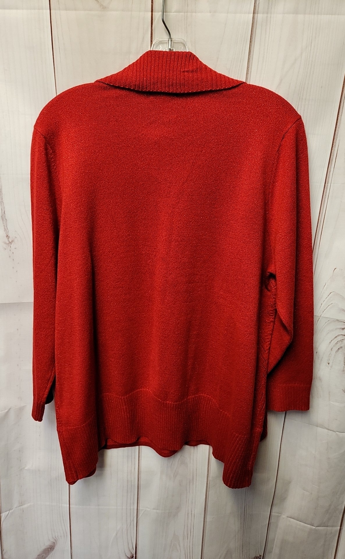Basic Edition Women's Size XL Red Sweater