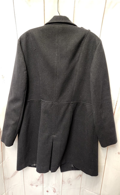 Coldwater Creek Women's Size XL Black Coat
